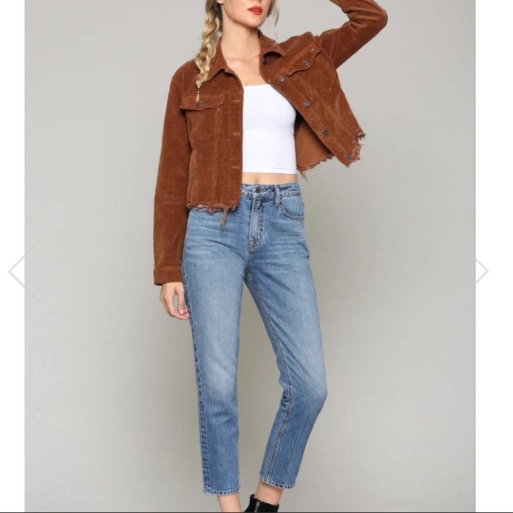 Hidden Straight mom jeans